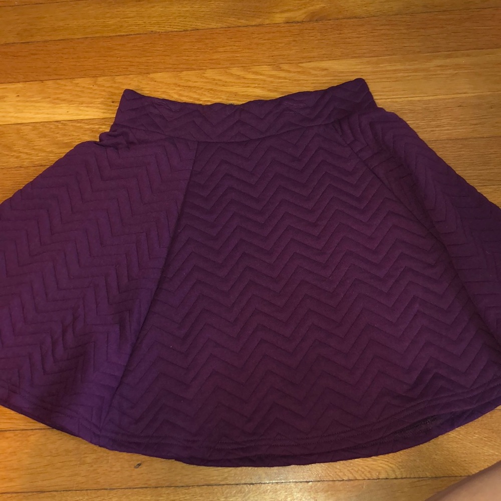 Deep Purple skater skirt